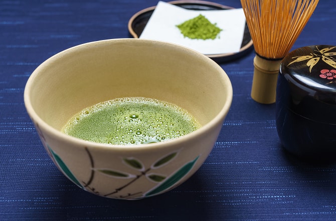 立てた抹茶のイメージ